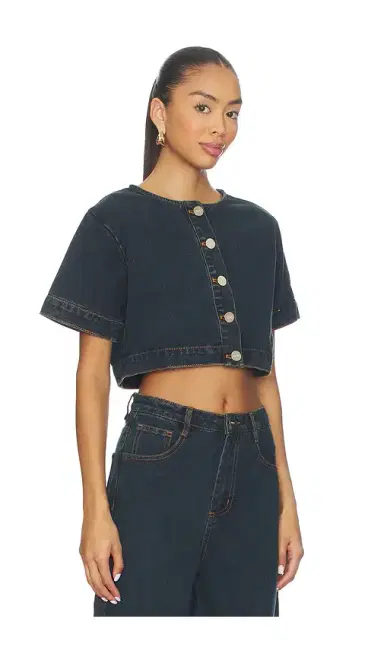 SNDYS Tilla Denim Top | Thumbnail 2 SNDYS Tilla Denim Top | Thumbnail 2