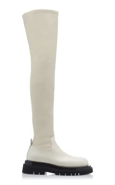 Bottega Veneta The Tire Over the Knee Leather Boots | Thumbnail 8 Bottega Veneta The Tire Over the Knee Leather Boots | Thumbnail 8