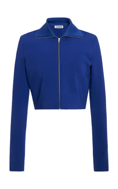 Jil Sander Cropped Zip-Up Jacket | Thumbnail 1 Jil Sander Cropped Zip-Up Jacket | Thumbnail 1