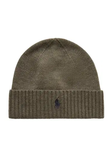 Polo Ralph Lauren Logo-Embroidered Wool Beanie - Men | Thumbnail 1 Polo Ralph Lauren Logo-Embroidered Wool Beanie - Men | Thumbnail 1