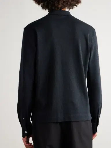 Zegna Cotton-Piqué Polo Shirt - Men | Thumbnail 4 Zegna Cotton-Piqué Polo Shirt - Men | Thumbnail 4