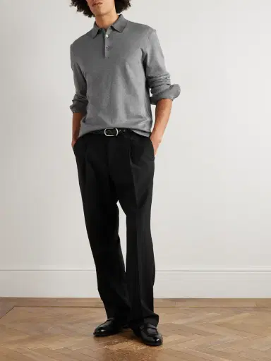 Zegna Cotton-Piqué Polo Shirt - Men | Thumbnail 2 Zegna Cotton-Piqué Polo Shirt - Men | Thumbnail 2