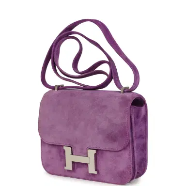 HERMÈS Pre-owned Hermes Constance 18 Violet Doblis Palladium Hardware | Thumbnail 3 HERMÈS Pre-owned Hermes Constance 18 Violet Doblis Palladium Hardware | Thumbnail 3
