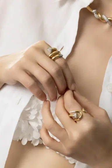 DAVID WEBB Diamond Nail Ring | Thumbnail 3 DAVID WEBB Diamond Nail Ring | Thumbnail 3