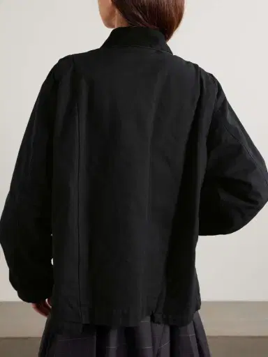 Sacai + Carhartt Wip Duck Oversized Corduroy-trimmed Appliquéd Cotton-canvas Jacket | Thumbnail 4 Sacai + Carhartt Wip Duck Oversized Corduroy-trimmed Appliquéd Cotton-canvas Jacket | Thumbnail 4