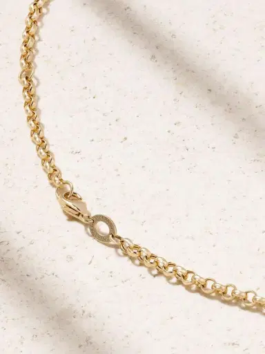 L’Atelier Nawbar Moon Bloop 18-karat Yellow And White Gold Diamond Pendant | Thumbnail 3 L’Atelier Nawbar Moon Bloop 18-karat Yellow And White Gold Diamond Pendant | Thumbnail 3