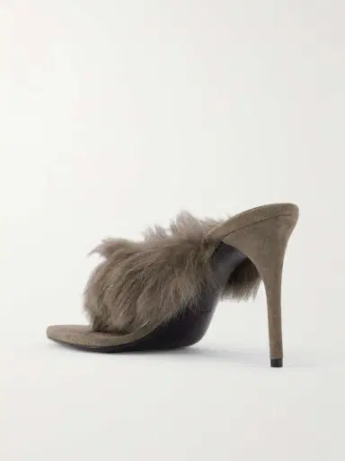 Alaïa Shearling Mules | Thumbnail 3 Alaïa Shearling Mules | Thumbnail 3