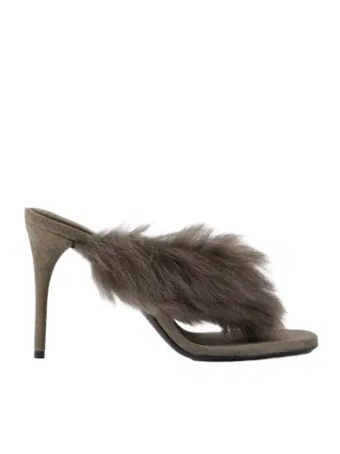 Alaïa Shearling Mules | Thumbnail 1 Alaïa Shearling Mules | Thumbnail 1