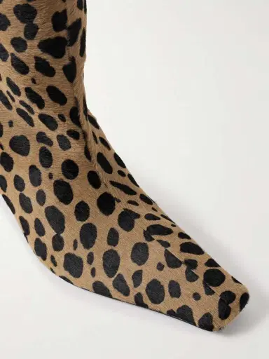Khaite Ona Leopard-print Calf Hair Ankle Boots | Thumbnail 5 Khaite Ona Leopard-print Calf Hair Ankle Boots | Thumbnail 5