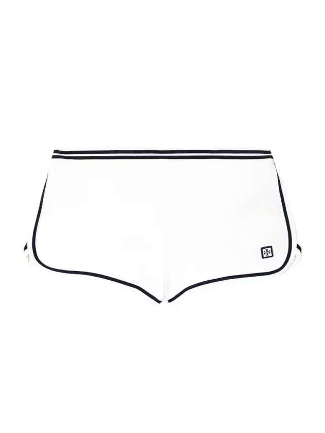 Striped Stretch-piqué Tennis Shorts Striped Stretch-piqué Tennis Shorts