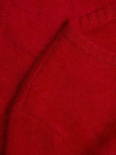 rag & bone Women's Jada Brushed Cashmere Crop Sweater - Red | Thumbnail 7 rag & bone Women's Jada Brushed Cashmere Crop Sweater - Red | Thumbnail 7