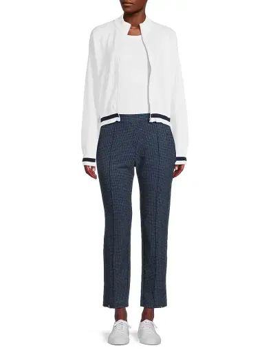 Lucky in Love Women's Bouclé Grid Pull-On Pants - Midnight | Thumbnail 2 Lucky in Love Women's Bouclé Grid Pull-On Pants - Midnight | Thumbnail 2