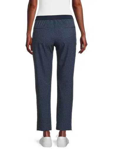 Lucky in Love Women's Bouclé Grid Pull-On Pants - Midnight | Thumbnail 5 Lucky in Love Women's Bouclé Grid Pull-On Pants - Midnight | Thumbnail 5