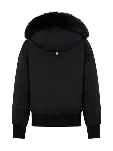 Moose Knuckles Women's Debbie Shearling-Trim Down Bomber Jacket | Thumbnail 3 Moose Knuckles Women's Debbie Shearling-Trim Down Bomber Jacket | Thumbnail 3