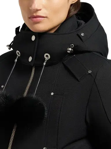 Moose Knuckles Women's Debbie Shearling-Trim Down Bomber Jacket | Thumbnail 7 Moose Knuckles Women's Debbie Shearling-Trim Down Bomber Jacket | Thumbnail 7