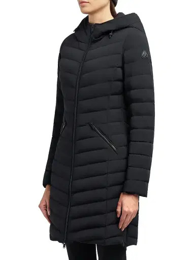 Moose Knuckles Women's Active Flex Andesite Down Parka - Black | Thumbnail 4 Moose Knuckles Women's Active Flex Andesite Down Parka - Black | Thumbnail 4