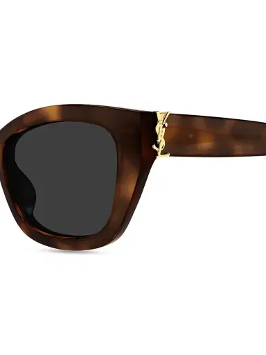 Saint Laurent Women's 55MM Cat-Eye Sunglasses - Havana | Thumbnail 3 Saint Laurent Women's 55MM Cat-Eye Sunglasses - Havana | Thumbnail 3
