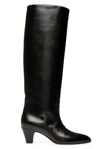 BALLY Women's Arval 55MM Leather Block-Heel Boots - Black - Size 8.5 | Thumbnail 1 BALLY Women's Arval 55MM Leather Block-Heel Boots - Black - Size 8.5 | Thumbnail 1