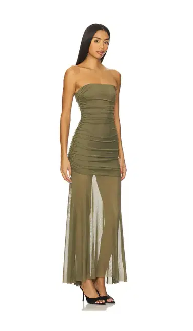 Amanda Uprichard Leo Dress | Thumbnail 2 Amanda Uprichard Leo Dress | Thumbnail 2