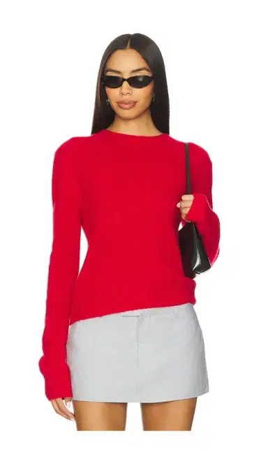 Enza Costa Easy Long Sleeve Crew Sweater | Thumbnail 1 Enza Costa Easy Long Sleeve Crew Sweater | Thumbnail 1