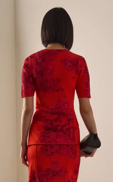 Erdem French Fray Knit Top | Thumbnail 4 Erdem French Fray Knit Top | Thumbnail 4