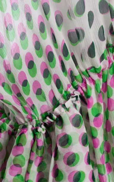Dries Van Noten Cally Bis Polka-Dot Silk-Creponne Top | Thumbnail 3 Dries Van Noten Cally Bis Polka-Dot Silk-Creponne Top | Thumbnail 3