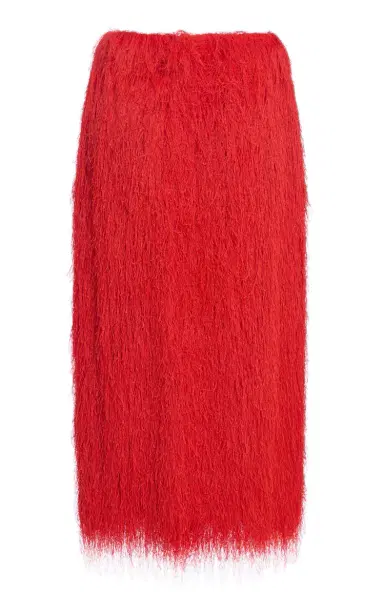 Dries Van Noten Sokna Fringed Midi Skirt | Thumbnail 2 Dries Van Noten Sokna Fringed Midi Skirt | Thumbnail 2
