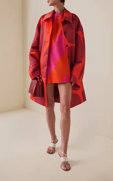 Dries Van Noten Dabel Striped Ottoman-Moiré Mini Dress | Thumbnail 9 Dries Van Noten Dabel Striped Ottoman-Moiré Mini Dress | Thumbnail 9