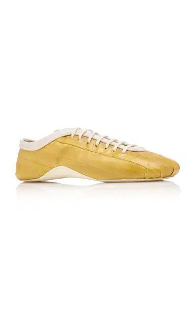 Dries Van Noten Leather Ballerina Sneaker | Thumbnail 6 Dries Van Noten Leather Ballerina Sneaker | Thumbnail 6