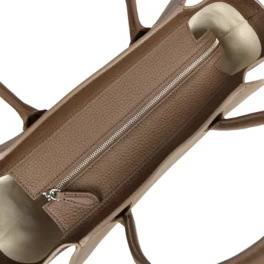 The Row The Row Marlo 12 Tote Bag Dark Olive Calfskin Silver Hardware | Thumbnail 8 The Row The Row Marlo 12 Tote Bag Dark Olive Calfskin Silver Hardware | Thumbnail 8