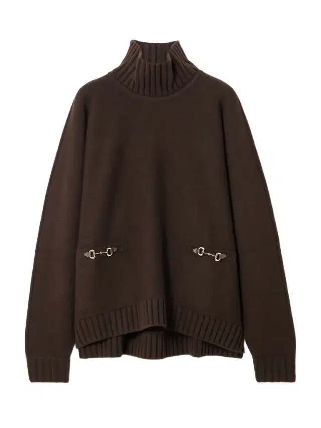 Gucci Horsebit-detailed Wool And Cashmere-blend Turtleneck Sweater