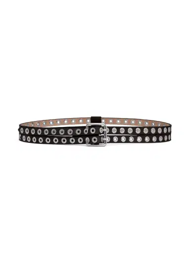Alaïa Nubuck Double Biker Belt | Thumbnail 1 Alaïa Nubuck Double Biker Belt | Thumbnail 1