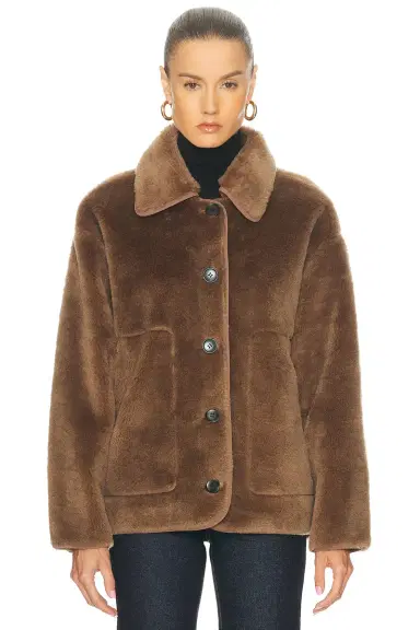Citizens of Humanity Astrid Sherpa Jacket | Thumbnail 2 Citizens of Humanity Astrid Sherpa Jacket | Thumbnail 2