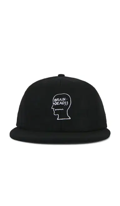 Brain Dead Flannel Logohead 6 Panel Hat | Thumbnail 4 Brain Dead Flannel Logohead 6 Panel Hat | Thumbnail 4