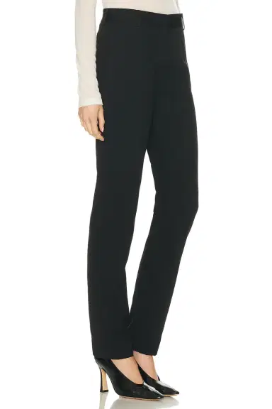 TOTEME Low-Waist Slim Evening Trouser | Thumbnail 2 TOTEME Low-Waist Slim Evening Trouser | Thumbnail 2