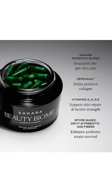 Sakara Beauty Biome Synbiotic Capsules. | Thumbnail 2 Sakara Beauty Biome Synbiotic Capsules. | Thumbnail 2