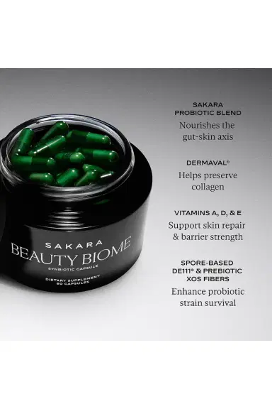 Sakara Beauty Biome Synbiotic Capsules. | Thumbnail 4 Sakara Beauty Biome Synbiotic Capsules. | Thumbnail 4
