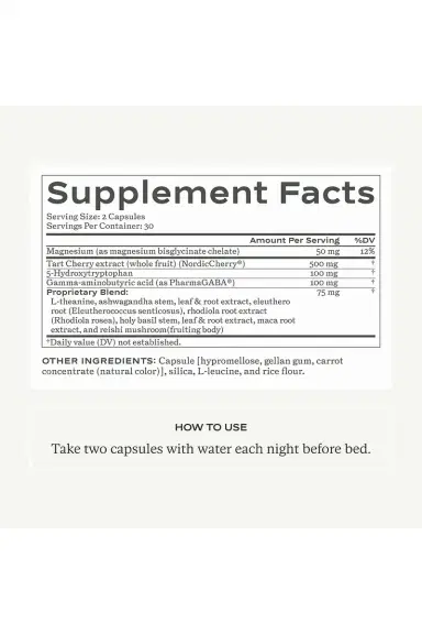 Sakara Night Service Sleep Support Capsules. | Thumbnail 8 Sakara Night Service Sleep Support Capsules. | Thumbnail 8