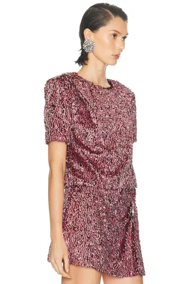 AREA Sequin T-Shirt | Thumbnail 2 AREA Sequin T-Shirt | Thumbnail 2