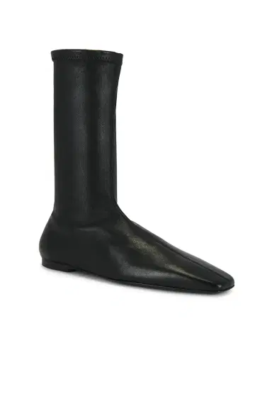 Toteme Nappa Leather Sock Boot | Thumbnail 2 Toteme Nappa Leather Sock Boot | Thumbnail 2