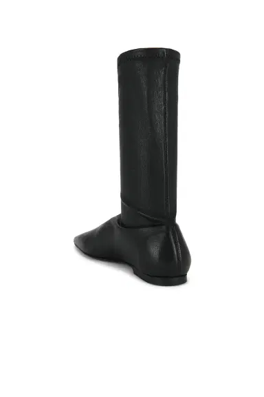 Toteme Nappa Leather Sock Boot | Thumbnail 3 Toteme Nappa Leather Sock Boot | Thumbnail 3
