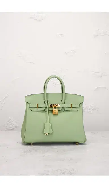 HERMÈS Hermes Veau Swift Birkin 25 Retourne Handbag | Thumbnail 2 HERMÈS Hermes Veau Swift Birkin 25 Retourne Handbag | Thumbnail 2