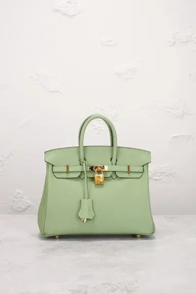 HERMÈS Hermes Veau Swift Birkin 25 Retourne Handbag | Thumbnail 4 HERMÈS Hermes Veau Swift Birkin 25 Retourne Handbag | Thumbnail 4