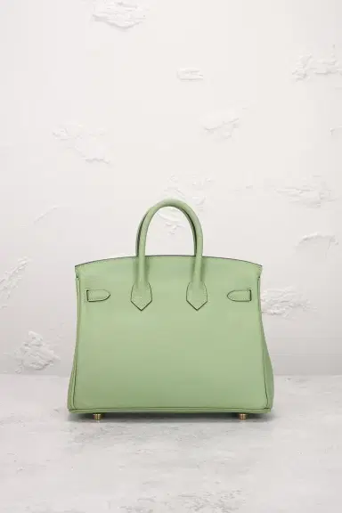 HERMÈS Hermes Veau Swift Birkin 25 Retourne Handbag | Thumbnail 5 HERMÈS Hermes Veau Swift Birkin 25 Retourne Handbag | Thumbnail 5