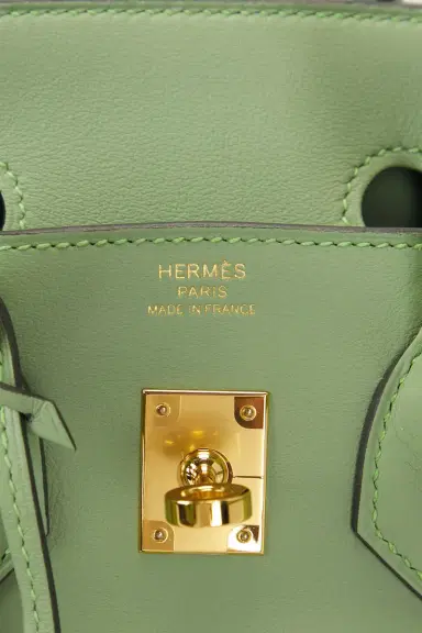 HERMÈS Hermes Veau Swift Birkin 25 Retourne Handbag | Thumbnail 8 HERMÈS Hermes Veau Swift Birkin 25 Retourne Handbag | Thumbnail 8