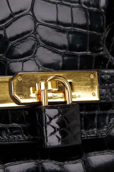 HERMÈS Shiny Porosus Crocodile Birkin 35 Handbag | Thumbnail 7 HERMÈS Shiny Porosus Crocodile Birkin 35 Handbag | Thumbnail 7