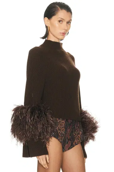 Lapointe Merino Mock Neck Sweater | Thumbnail 2 Lapointe Merino Mock Neck Sweater | Thumbnail 2