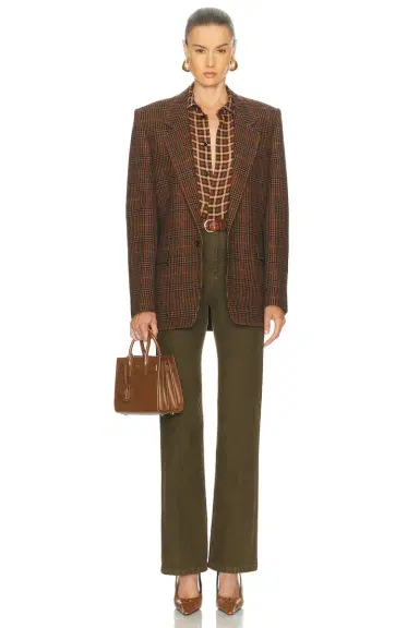 Saint Laurent Corduroy Wide Leg Pant | Thumbnail 5 Saint Laurent Corduroy Wide Leg Pant | Thumbnail 5