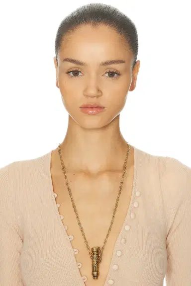 Chloé Long Pendant Necklace | Thumbnail 2 Chloé Long Pendant Necklace | Thumbnail 2