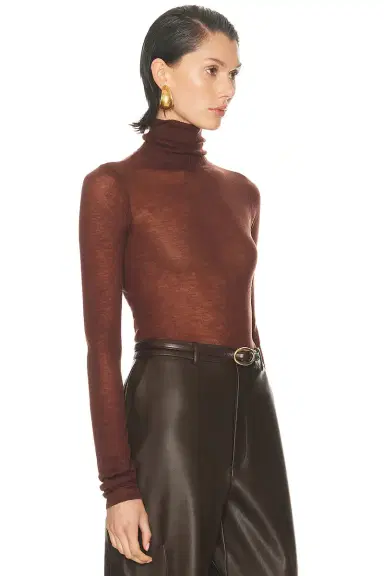 SPRWMN Long Sleeve Mock Neck Top | Thumbnail 2 SPRWMN Long Sleeve Mock Neck Top | Thumbnail 2